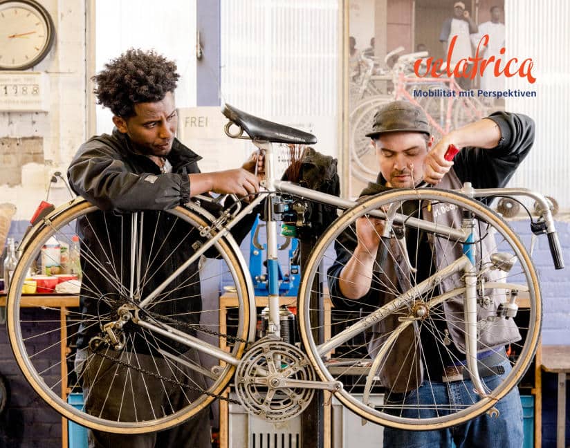 Velafrica bikes in Africa